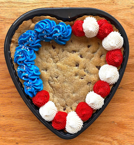 Heart-Shaped Celebration Cookie